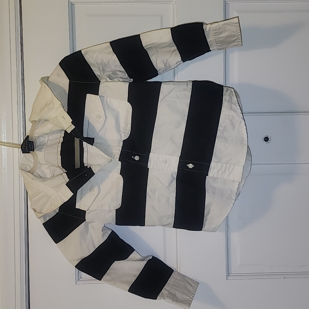 Polo Ralph Lauren kids button up hoodie shirt